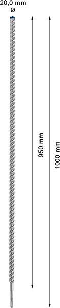 SDS-Plus 7x Bohrer 2608900145