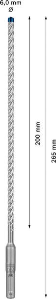 SDS-Plus 7x Bohrer 2608900162