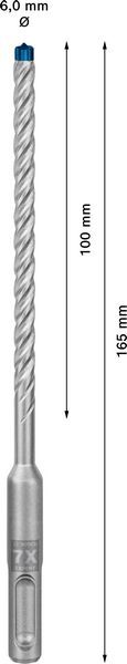 SDS-Plus 7x Bohrer 2608900181