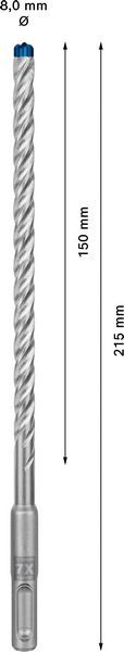 SDS-Plus 7x Bohrer 2608900184