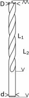 Holzspiralbohrer 2608596308