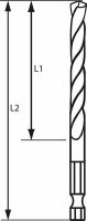 Metallspiralbohrer 2608577064