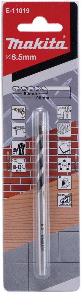 TCT Multibohrer 6,5x100mm E-11019