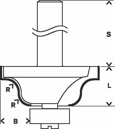 Kantenformfräser 2608628395