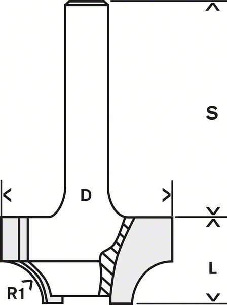 Kantenformfräser 2608628424