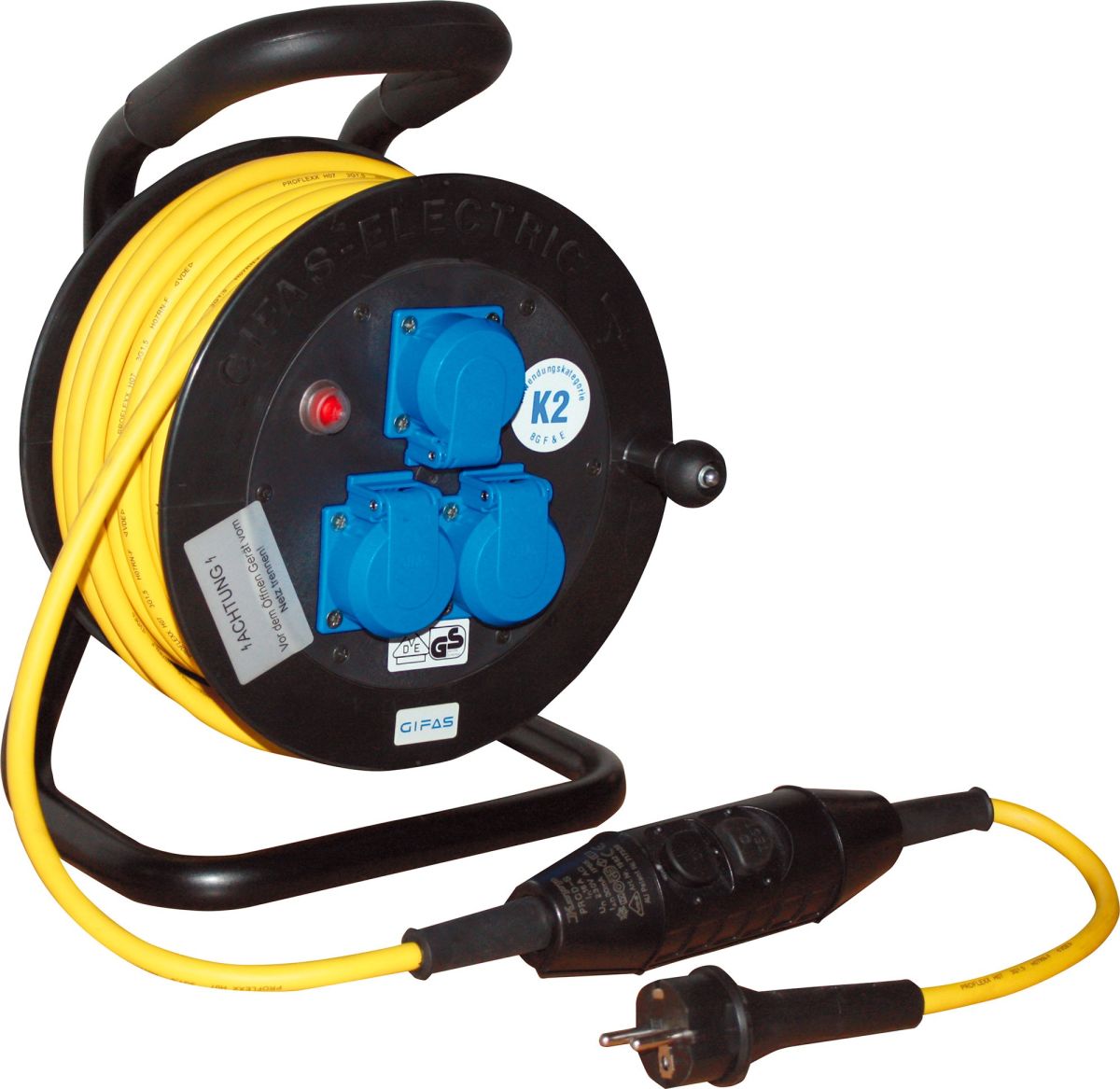 Vollgummi-Leitungsroller 502RB50315/04FI/111