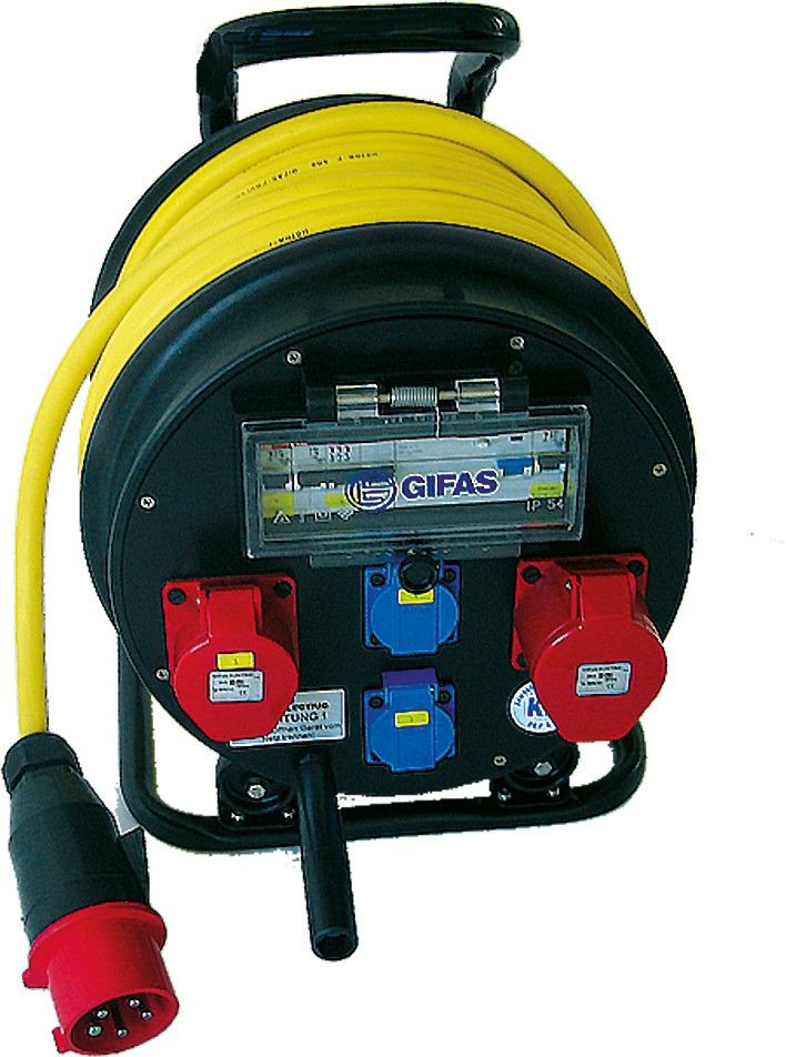 Vollgummi-Leitungsroller 503RGB35560 #255370