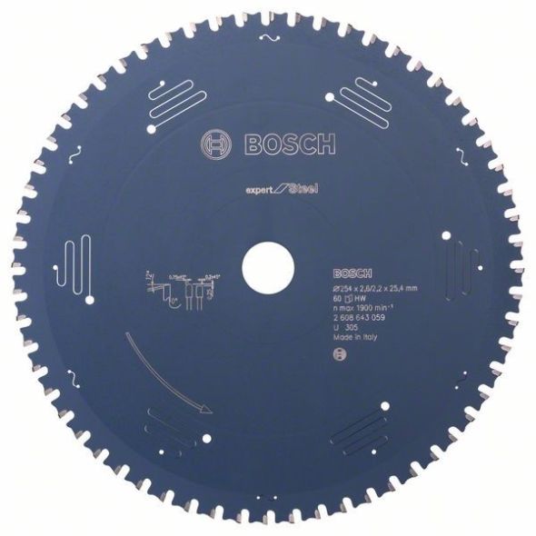 Kreissägeblatt Steel 2608643059 Kreissägeblatt Steel 2608643059