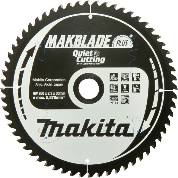 Sägeblatt 260x30x40Z B-32487 Sägeblatt 260x30x40Z B-32487