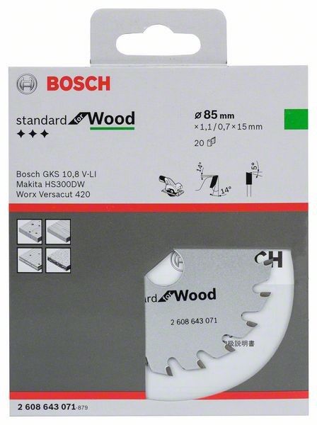 Kreissägeblatt Wood 2608643071
