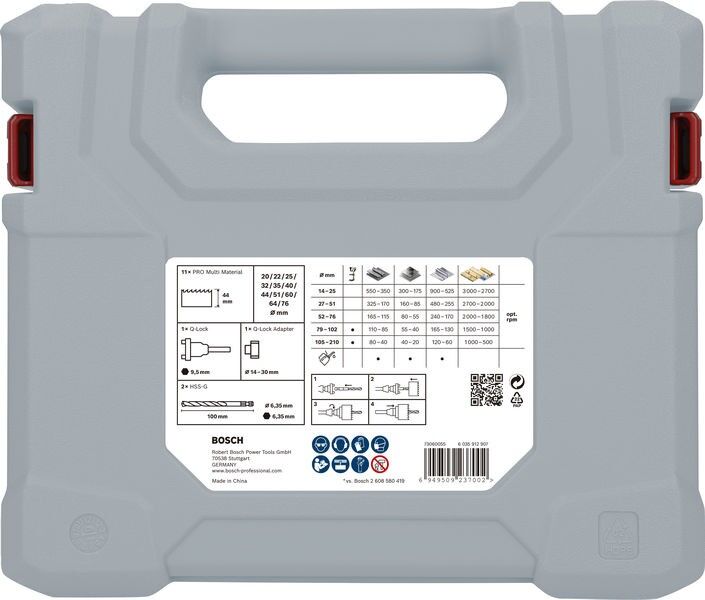 Pro Lochsägen Set Q-Lock 2608901548VE(15)