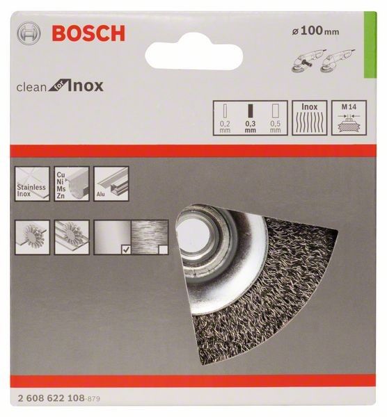 Kegelbürste Inox 2608622108