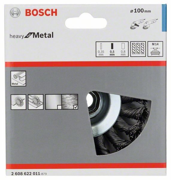 Kegelbürste Metal 2608622011