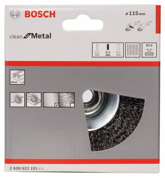 Kegelbürste Metal 2608622101