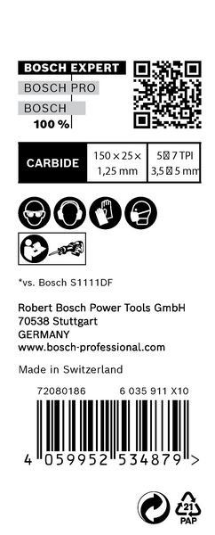 Säbelsägeblatt 2608900397