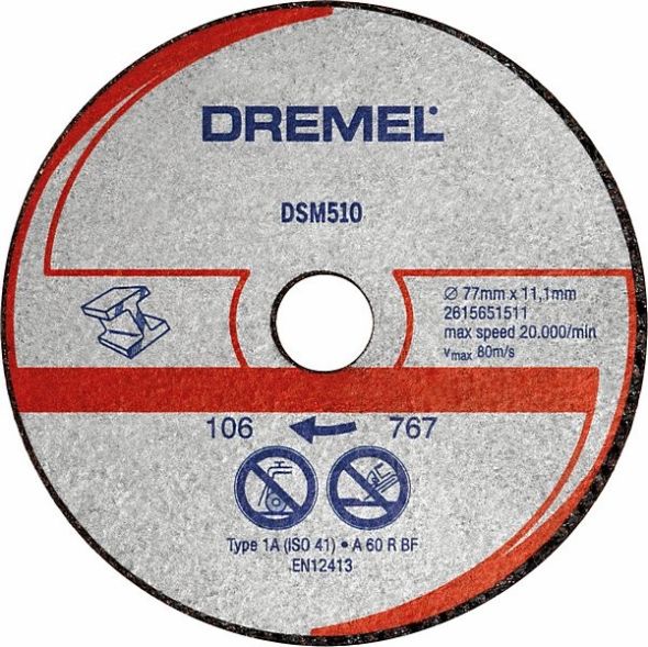 Dremel Trennscheibe 2615S510JB Dremel Trennscheibe 2615S510JB