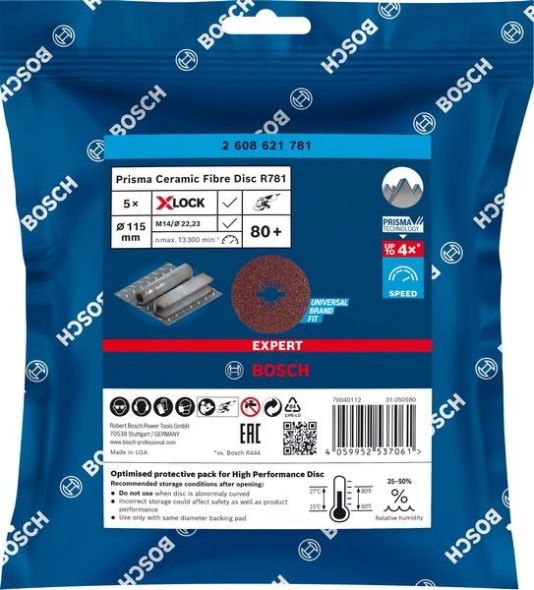 Fiberscheibe R781 2608621781 Fiberscheibe R781 2608621781