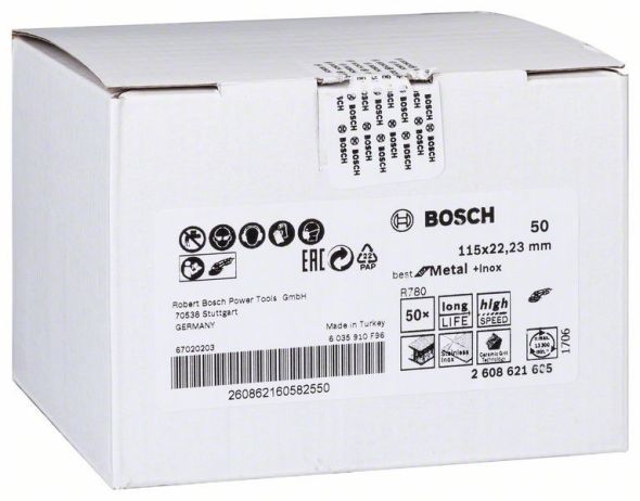Fiberschleifscheibe 2608621605 Fiberschleifscheibe 2608621605