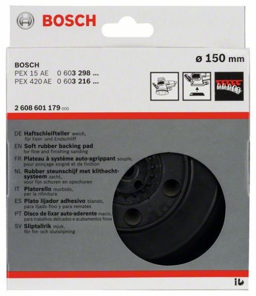 Schleifteller weich 2608601179 Schleifteller weich 2608601179