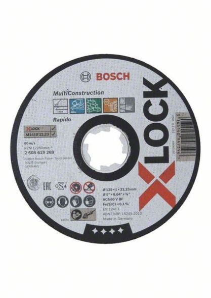Trennscheibe X-Lock 2608619269 Trennscheibe X-Lock 2608619269