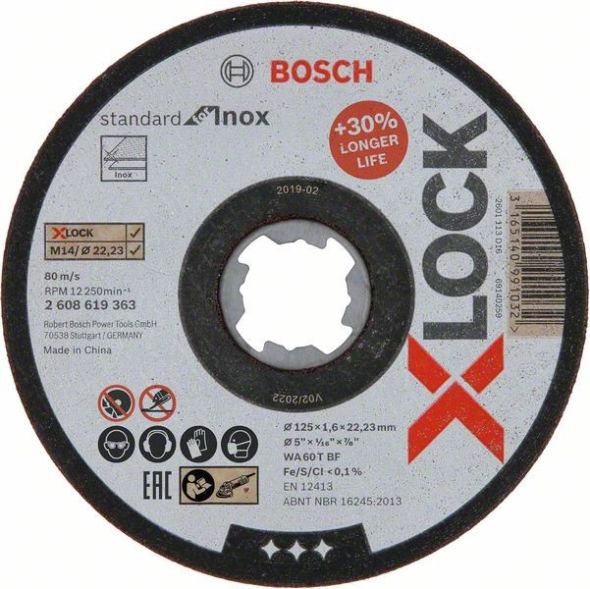 Trennscheibe X-Lock 2608619363 Trennscheibe X-Lock 2608619363