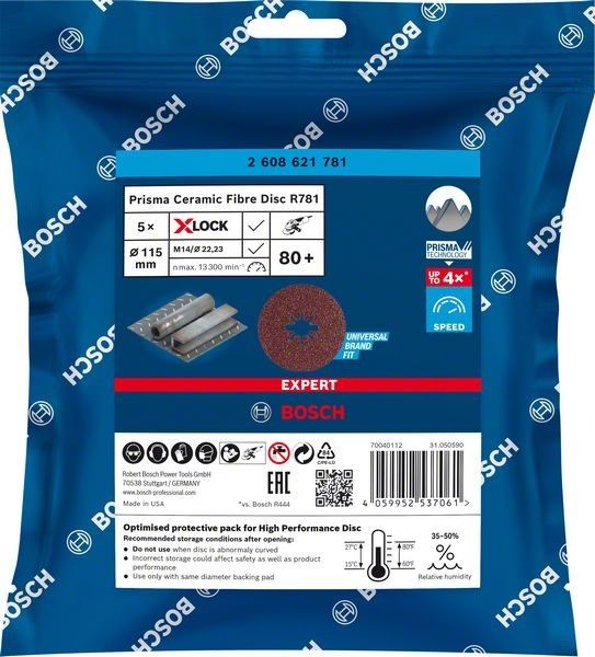 Fiberscheibe R781 2608621781