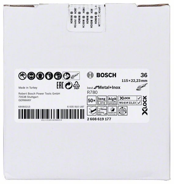 Fiberscheibe X-Lock 2608619177