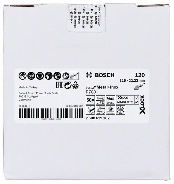 Fiberscheibe X-Lock 2608619182