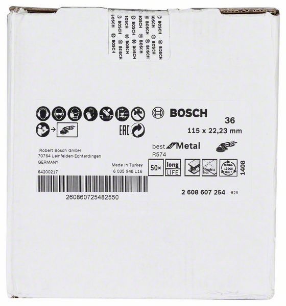 Fiberschleifscheibe 2608607254