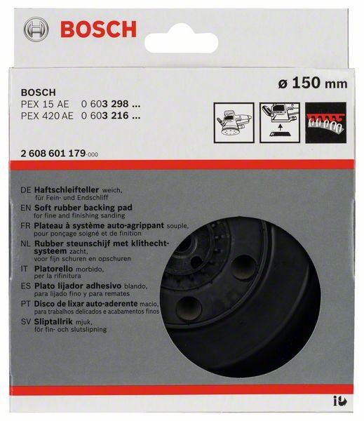 Schleifteller weich 2608601179