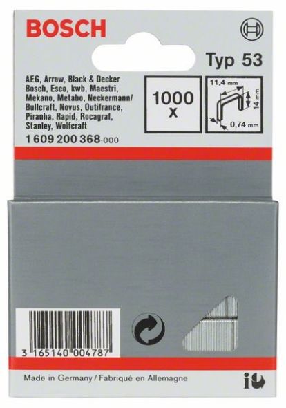 Feindrahtklammer 14m 1609200368 Feindrahtklammer 14m 1609200368