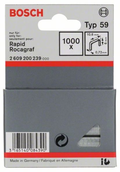 Feindrahtklammer 6mm 2609200239 Feindrahtklammer 6mm 2609200239