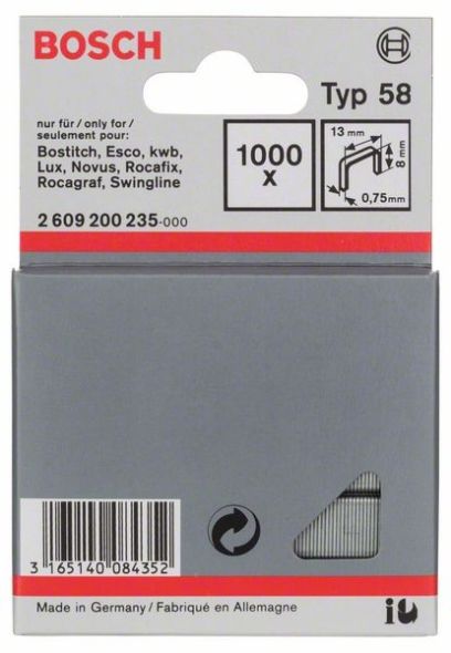 Feindrahtklammer 8mm 2609200235 Feindrahtklammer 8mm 2609200235