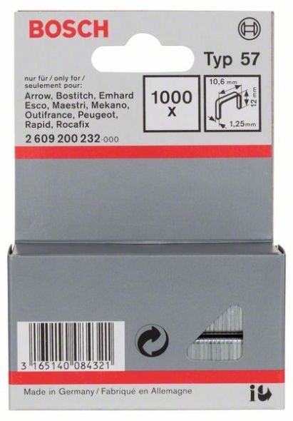 Flachdrahtklammer 12 2609200232