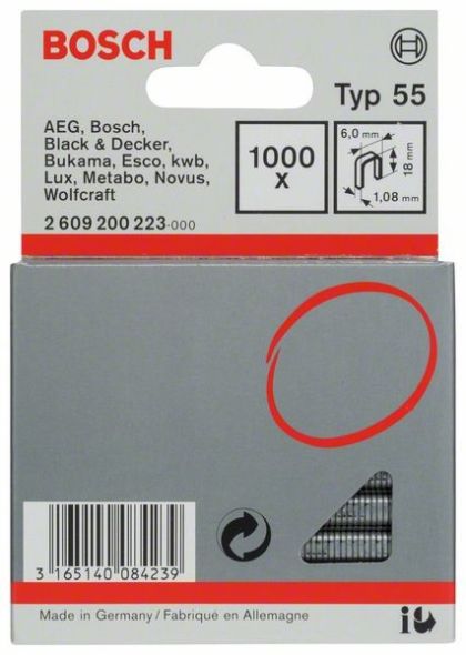 Schmalrückenklammer 2609200223 Schmalrückenklammer 2609200223