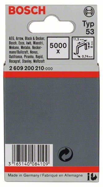 Feindrahtklammer 8mm 2609200210