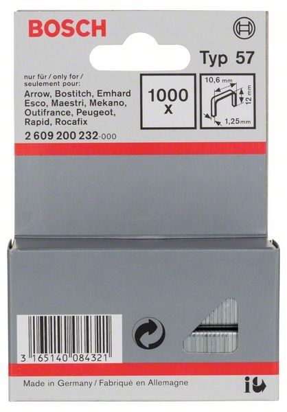 Flachdrahtklammer 12 2609200232