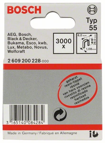 Schmalrückenklammer 2609200228