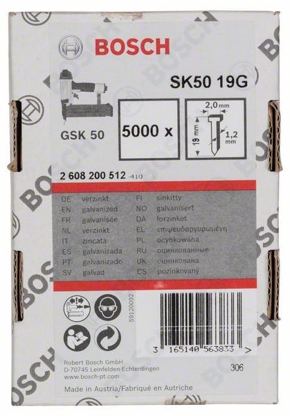 Senkkopf-Stift 2608200512
