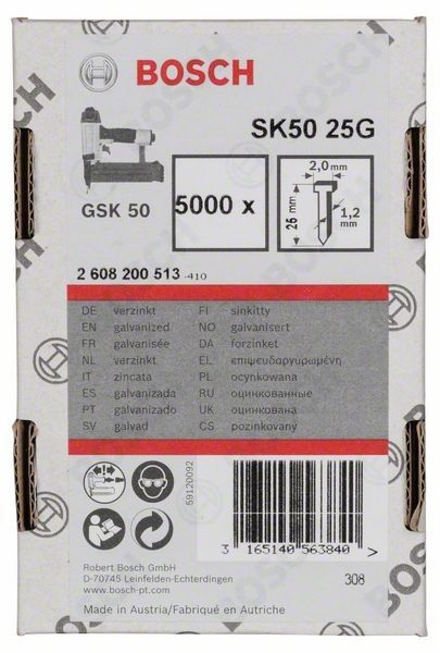 Senkkopf-Stift 2608200513