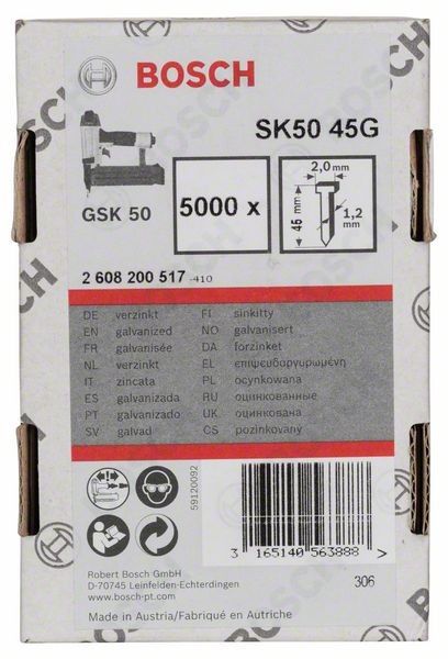 Senkkopf-Stift 2608200517