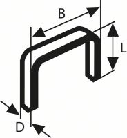 Flachdrahtklammer 14 2609200203