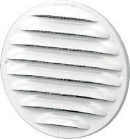 Außengitter, rund MGR 80/125 weiß