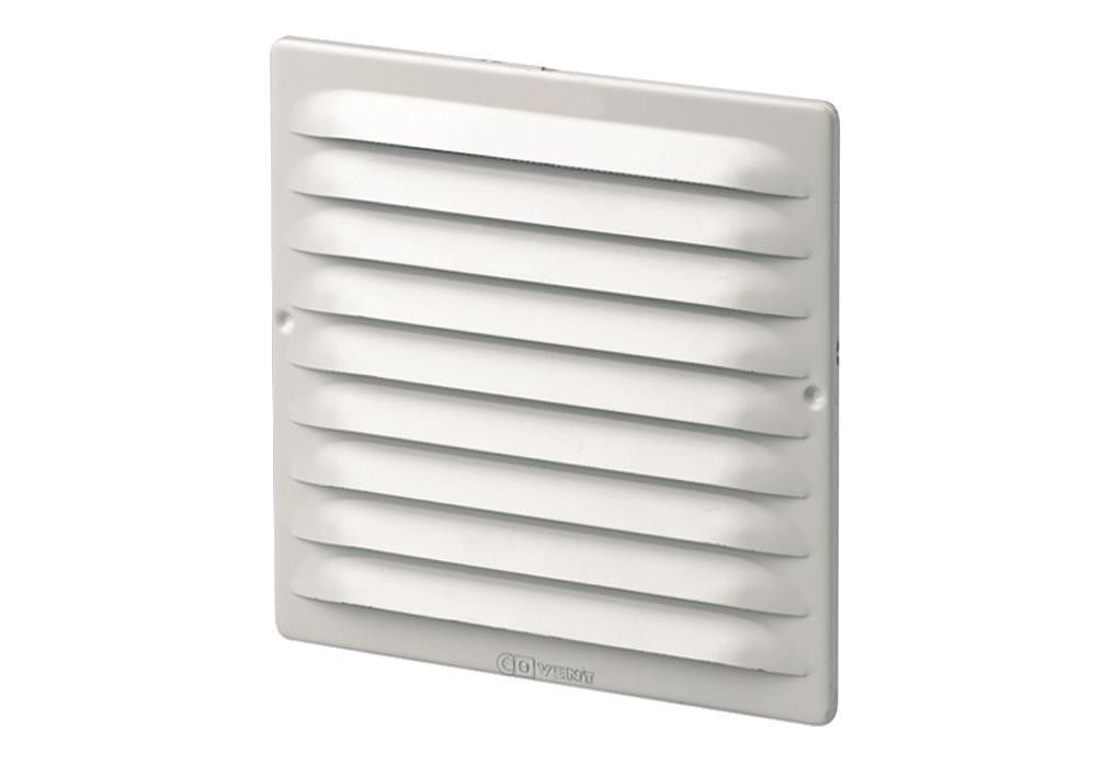 Außengitter, quadrat. MGE 80/125 weiß