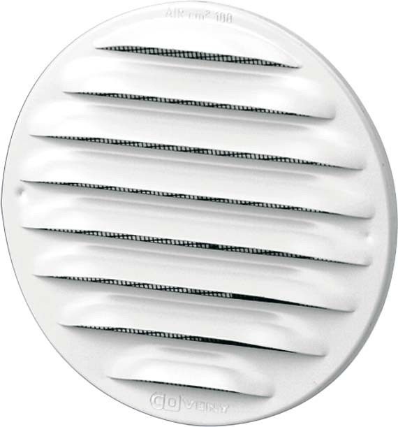 Außengitter, rund MGR 80/125 weiß