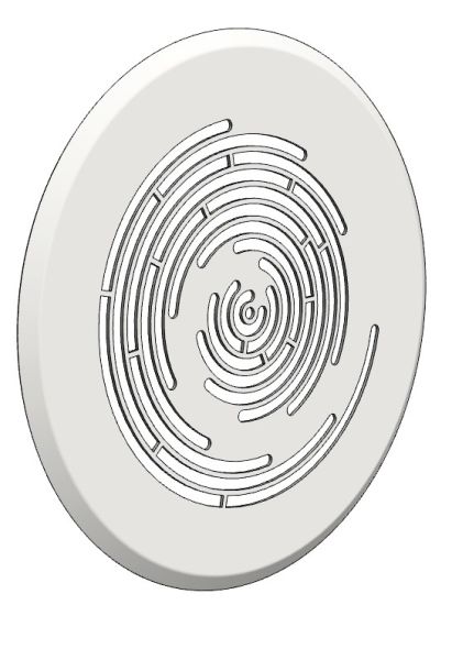 Ventilgitter DVG RW Curves