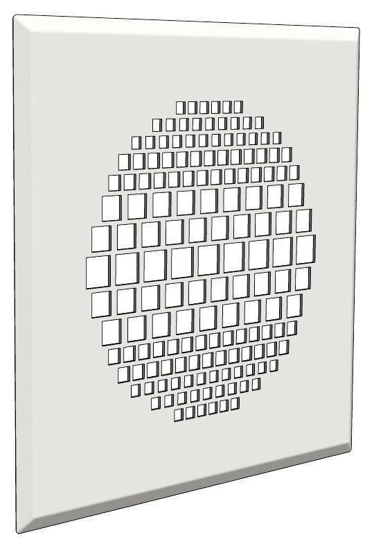 Ventilgitter DVG QW Blocs