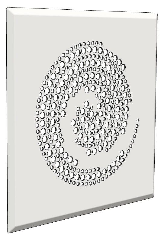 Ventilgitter DVG QW Circles Ventilgitter DVG QW Circles
