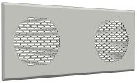 Ventildoppelgitter DVG DW Stripes