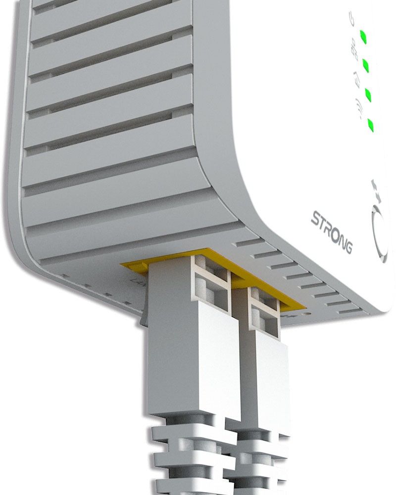 WIFI/Powerline Adapter KIT POWERLWF600DUOEUV2